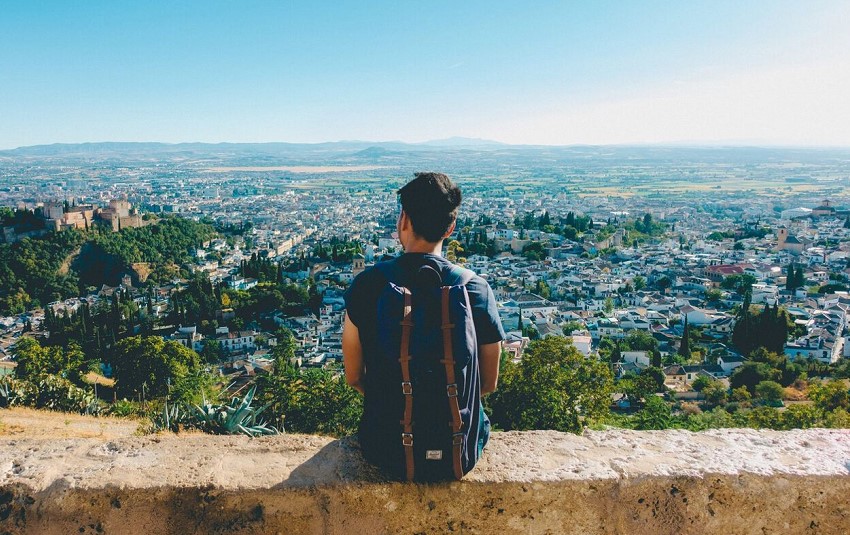 Backpack in Spain